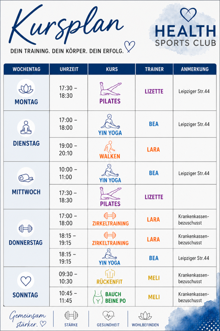 Kursplan Neckarsulm